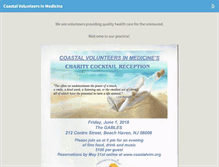 Tablet Screenshot of coastalvim.org